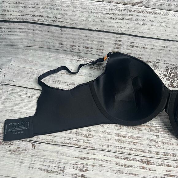 Vanity Fair Dark Navy 36DD Full Coverage Underwire Smoothing Bra 75345 NWT - Picture 3 of 9